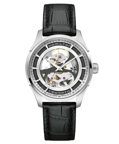 Hamilton Jazzmaster Viewmatic Skeleton Oil Rig – H42555751